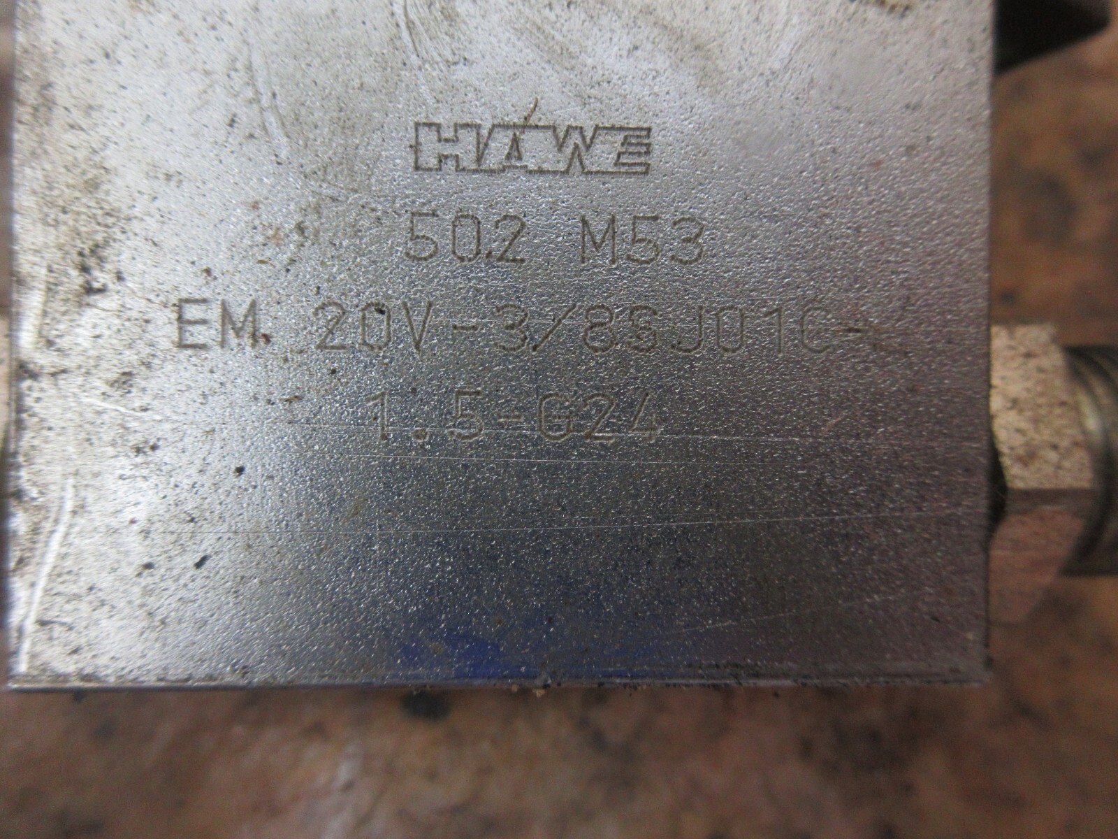 HAWE 50.2 M53 EM 20V-3/8SJ01C-1.5-G24F MURRELEKTRONIK 31 24 033 48326 03 B0A