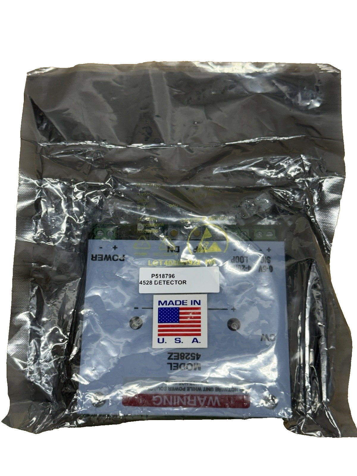 INVALCO 4528EZ, DETECTOR MODULE, NEW! SEALED! Made in the USA (1 day free Ship)
