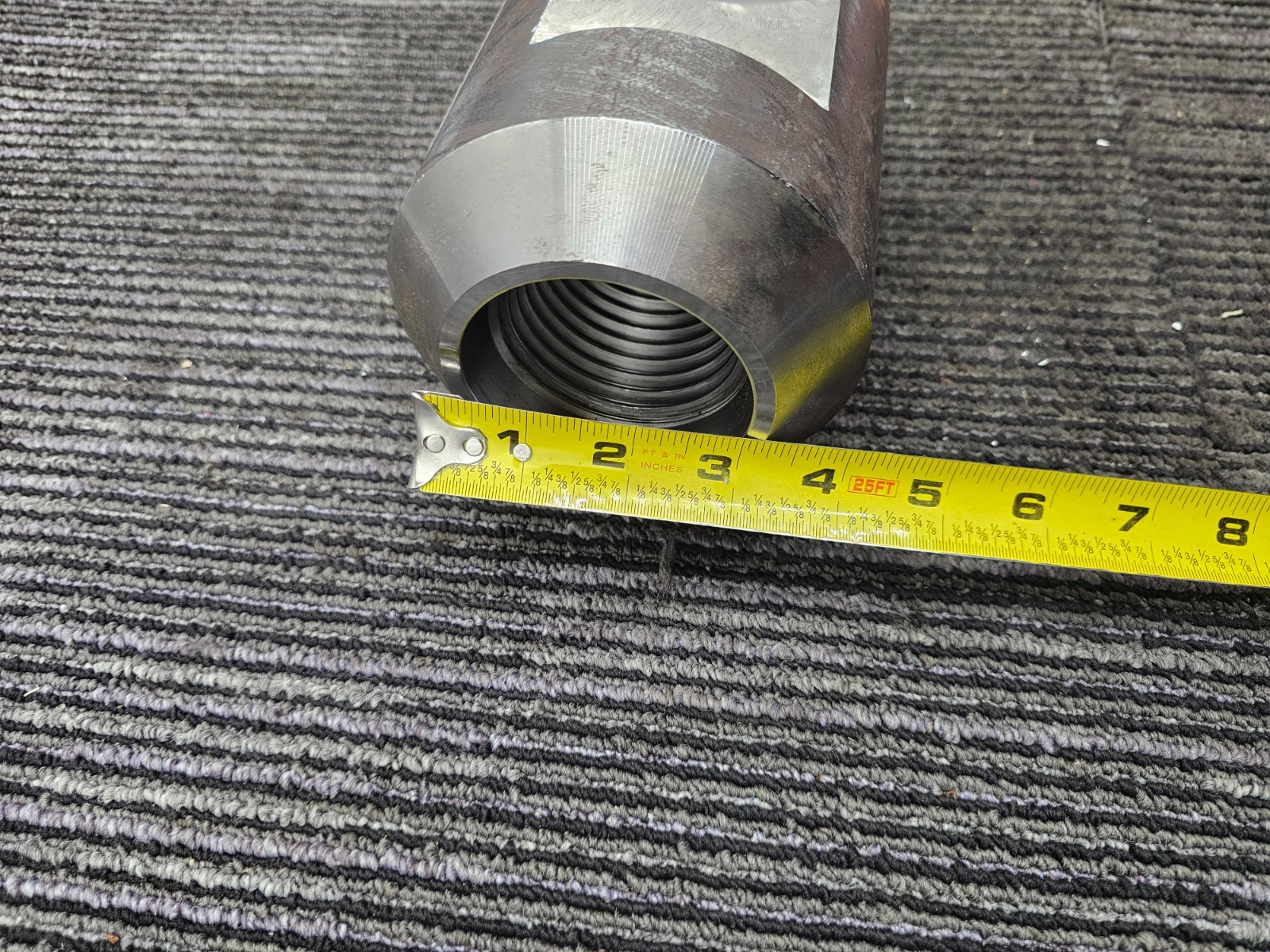 Heavy Duty Drill Pipe Tool Joint Thread, 9″ Overall Length, 2.5″ Female Thread