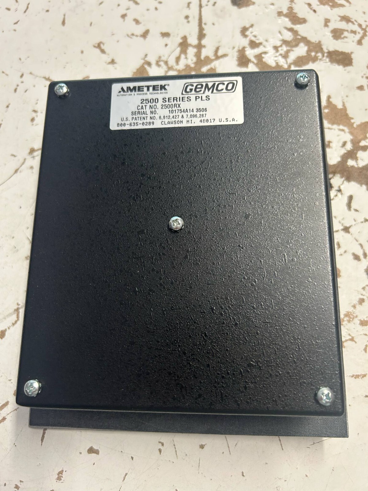 New Ametek Gemco 2500RX 2500 SERIES PLS Remote Operator Interface NOS