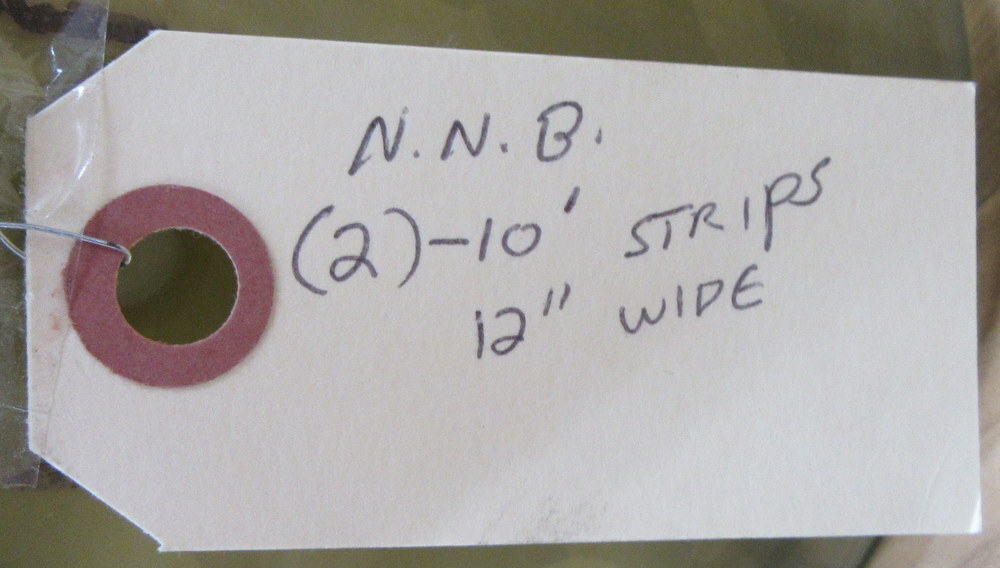 Part 1814A66 Anti-Static Vinyl Strip 04059 (2) 10′ Length Strips