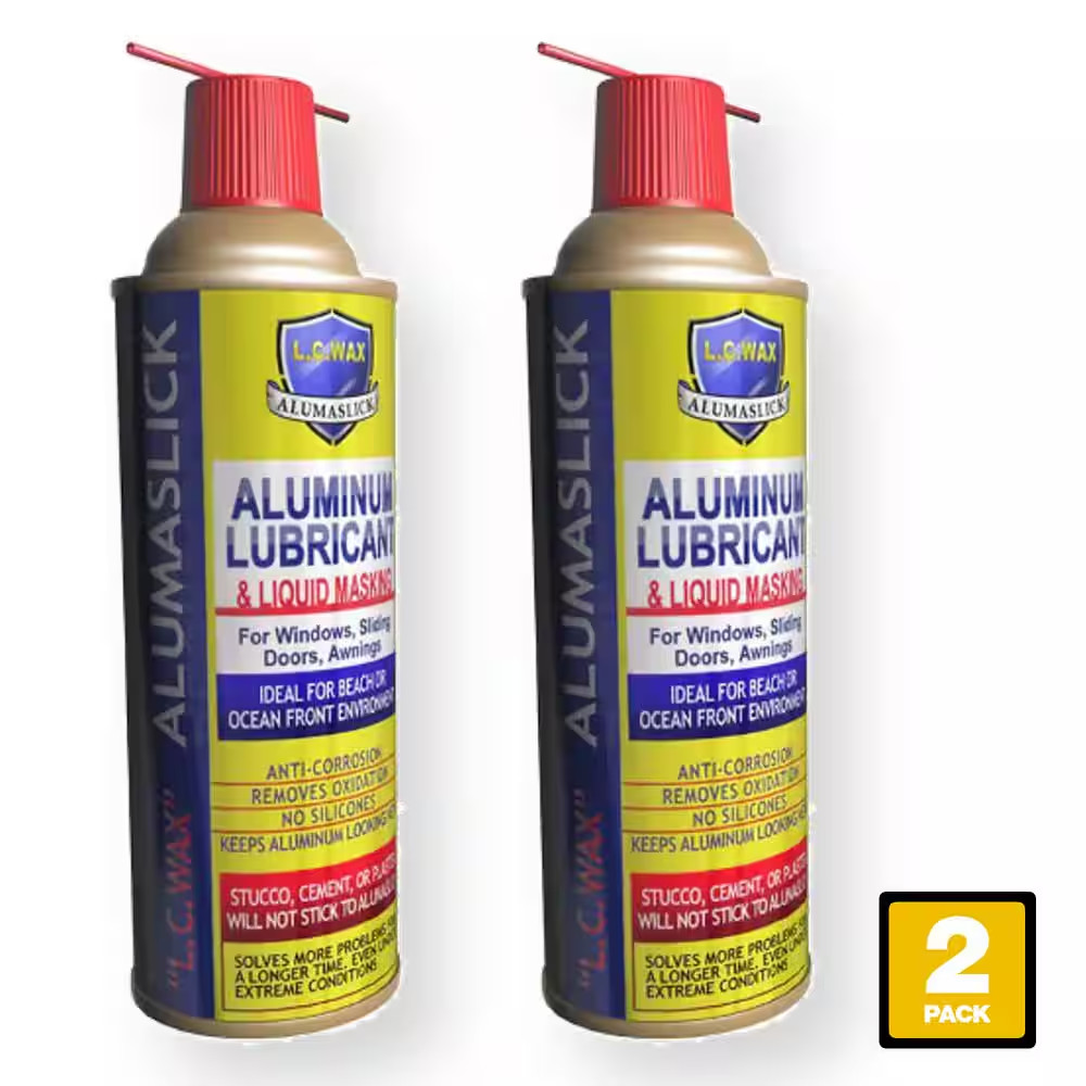 Alumaslick Aluminum Lubricant Spray 11oz Pack of 2 Rust Dust Moisture Protection