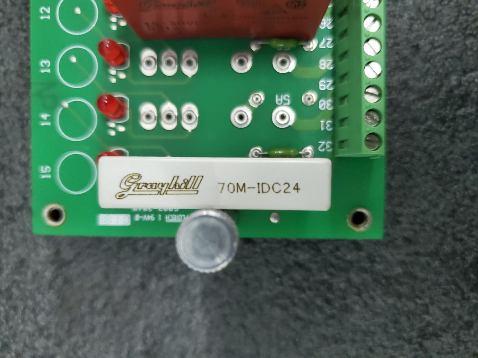 GRAYHILL 70MRCK16-HL I/O MODULE RACK, w/ Modules 70M-ODC24, OAC24, IDC24