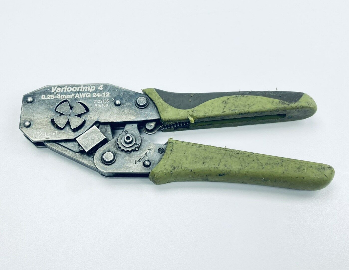 WAGO 206-1204 VARIOCRIMP 4 MANUAL FERRULE CRIMPING TOOL AWG:24-12 (.25-4mm²)