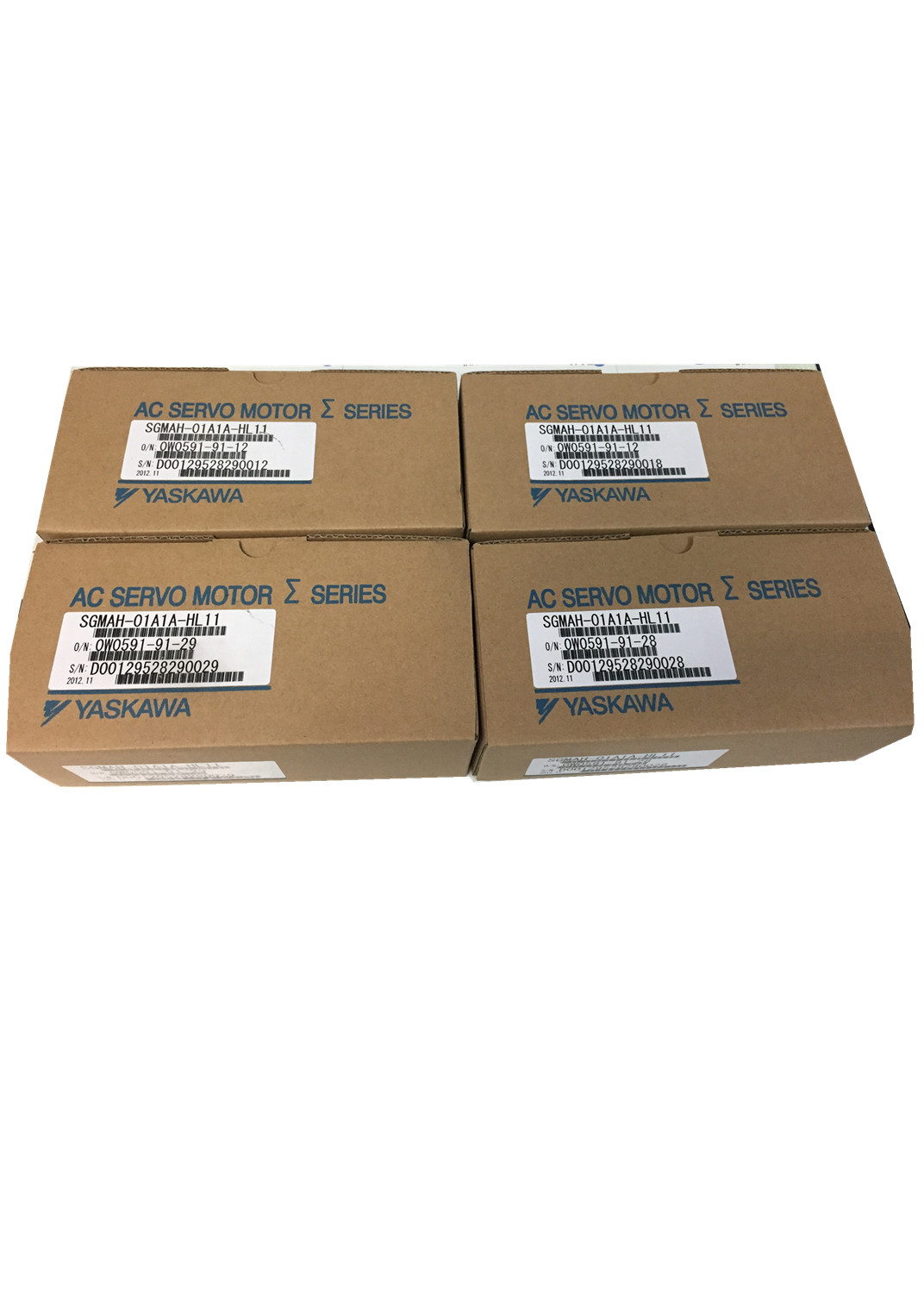 Yaskawa SGMAH-01A1A-HL11 AC SERVO MOTOR 0.91AMP 200V 100W NEW
