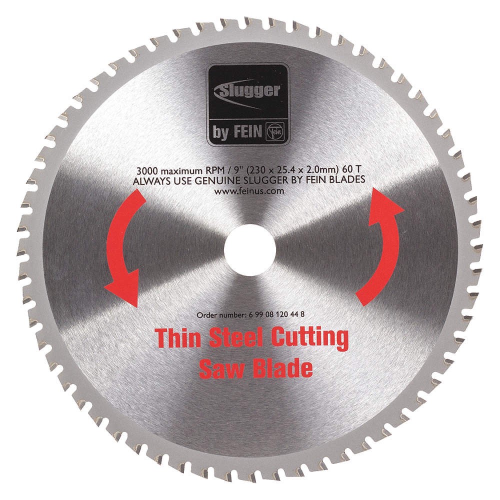 FEIN MCBL09-TS Circular Saw Blade,9 in Blade,60 Teeth 34NL93