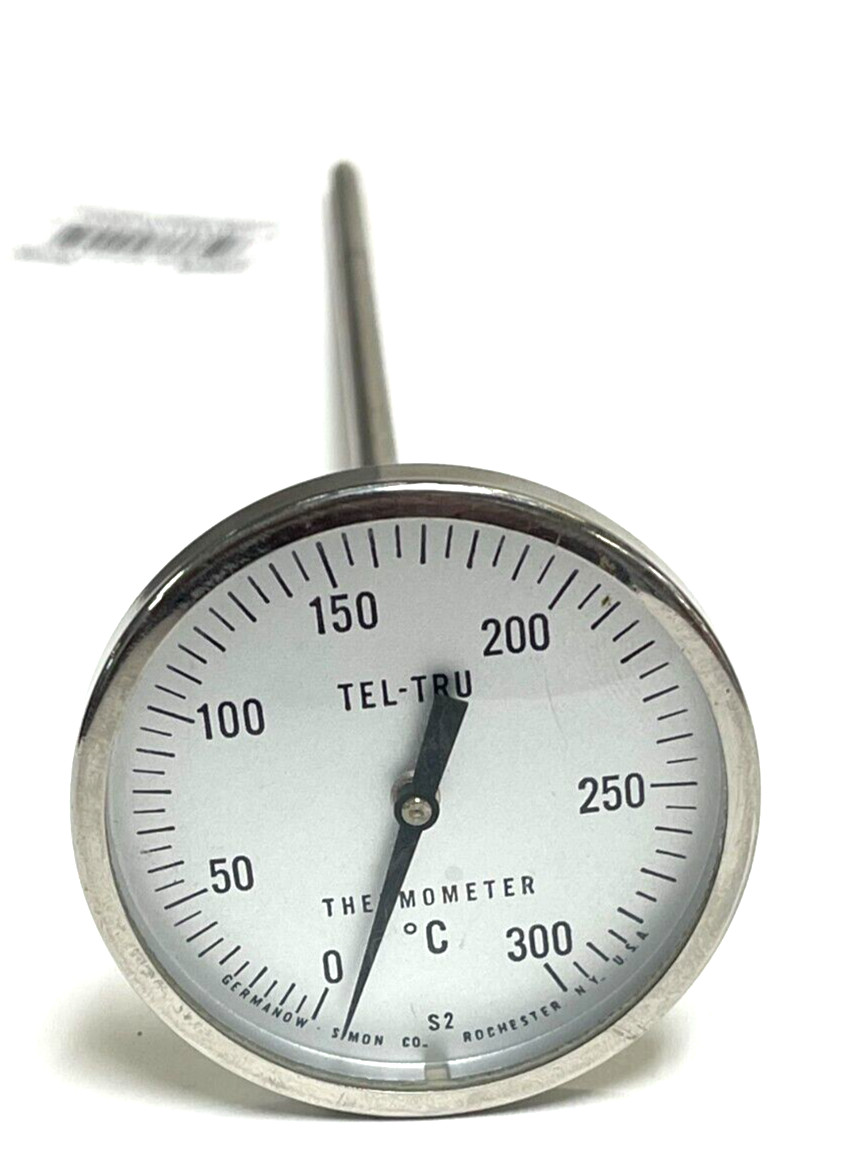 TEL-TRU S2 0-300 ANALOG DIAL THERMOMETER