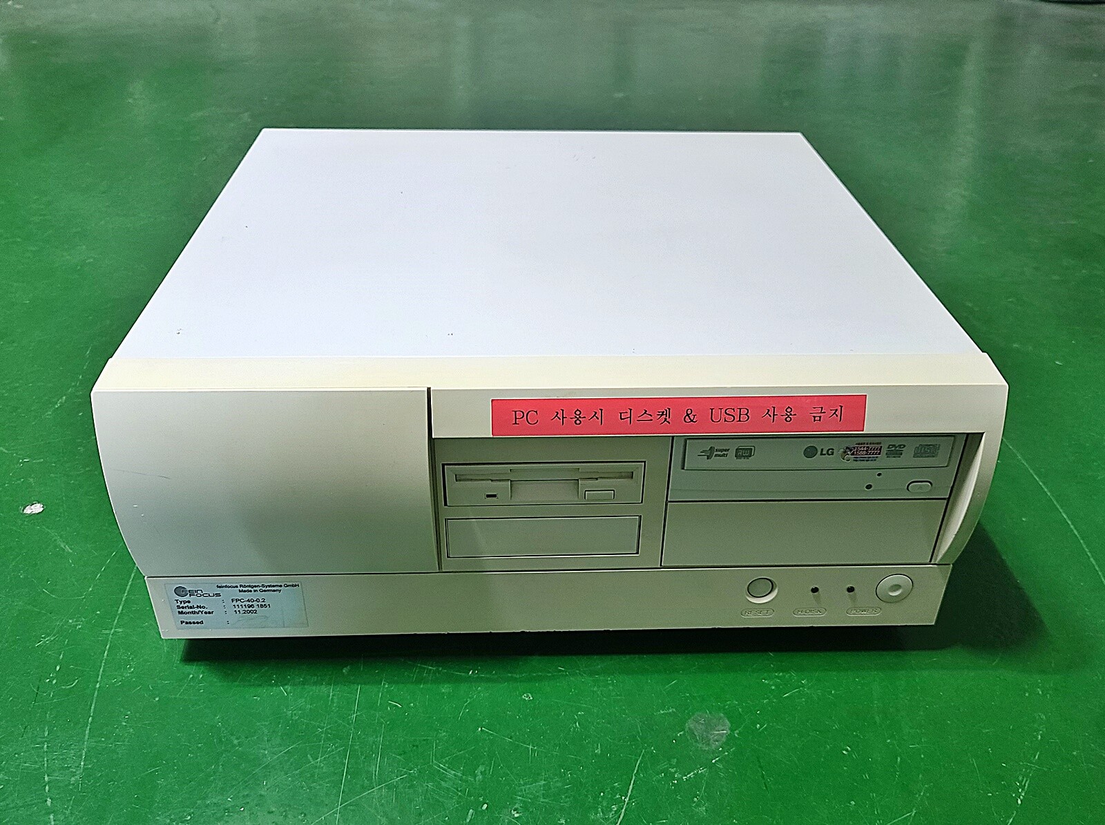 Fein Focus X-ray System Controller Main PC FPC-40-0.2 / FGUI-PC KA0138 1102