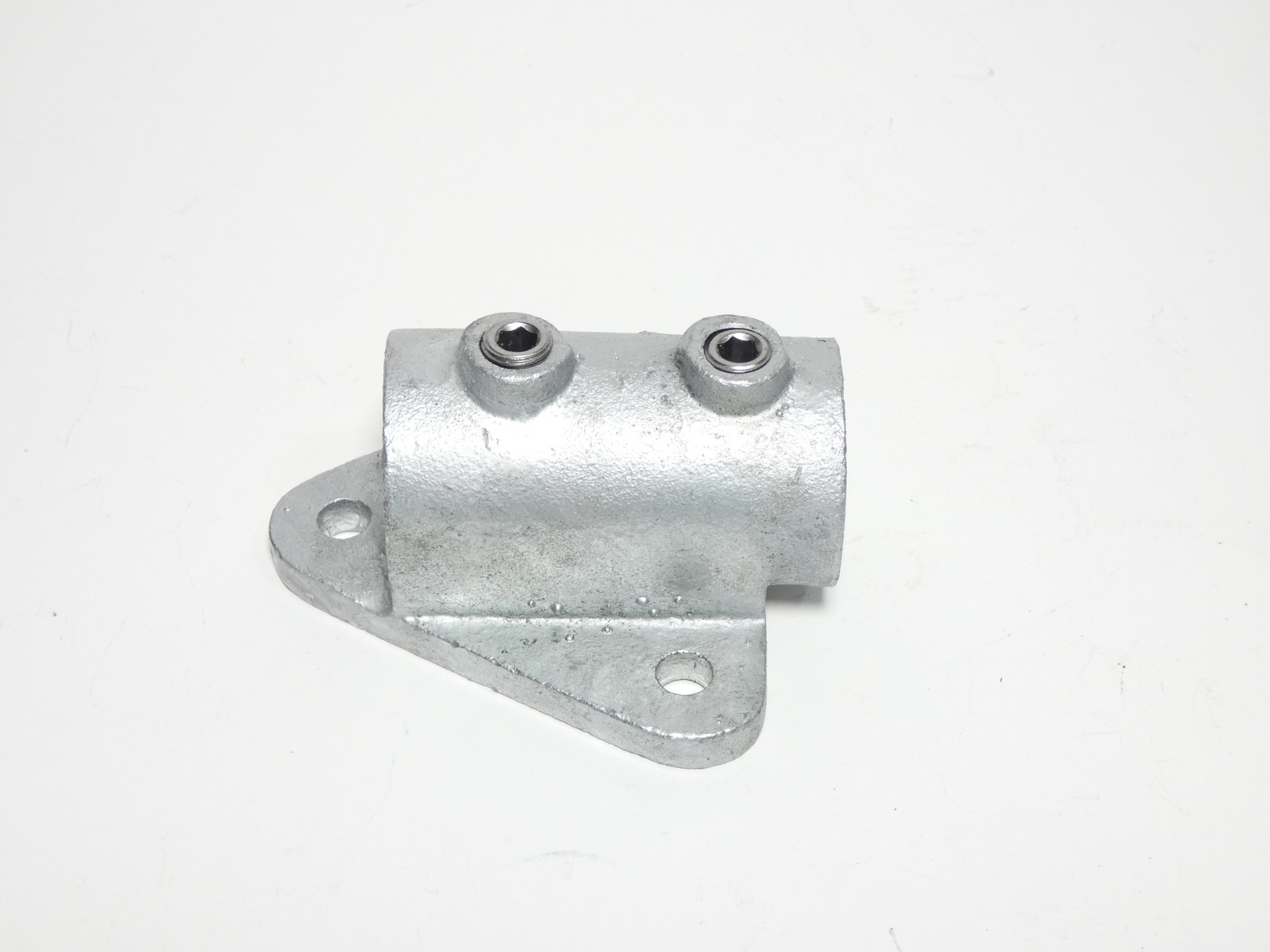 *Lot of 2* Grainger 4NXR8 Structural Fitting Speed Rail Wall Flange – NEW Sur…