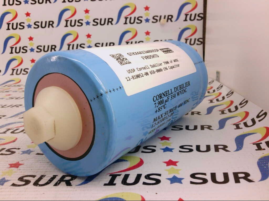 USSP Cornell Dubilier 7900 uf WVDC 12-810052-00 658-0008-196 Capacitor