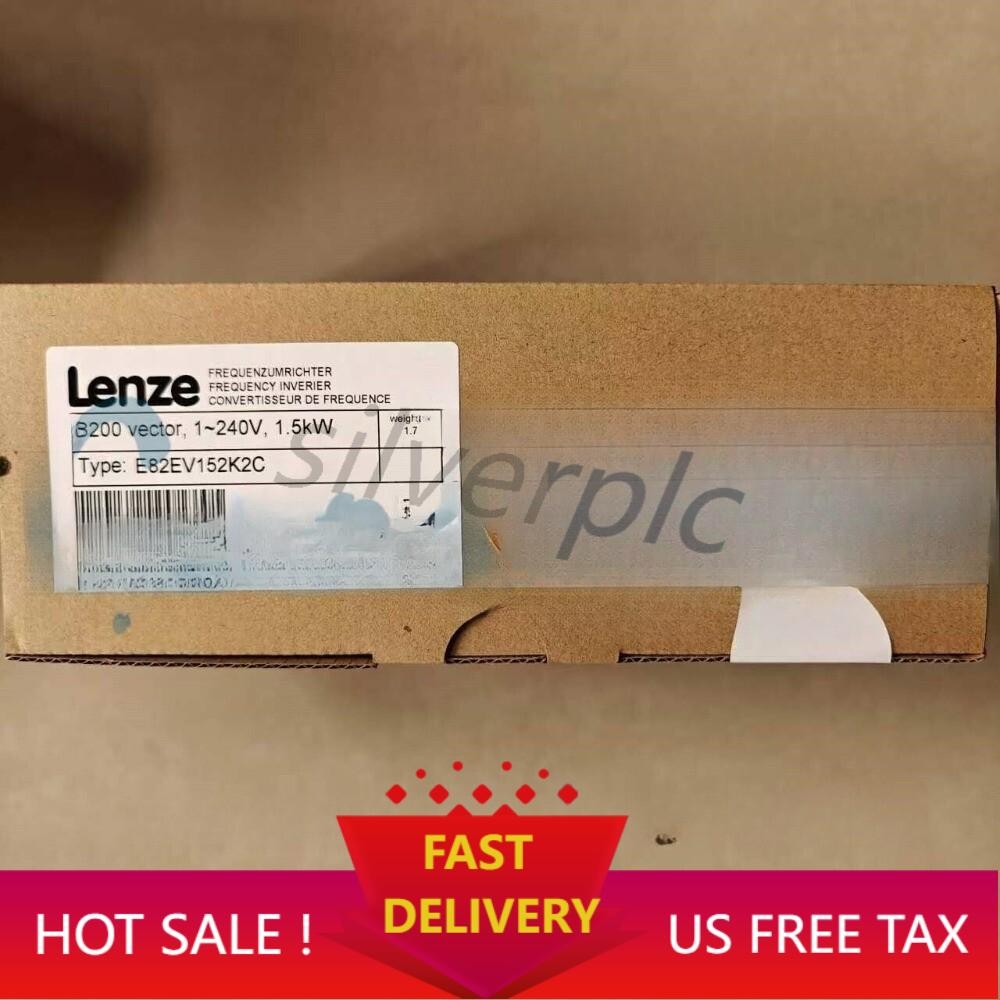 US Free TAX 1PC NEW LENZE E82EV152K2C E82EV152K-2C LENZE FREQUENCY INVERTER