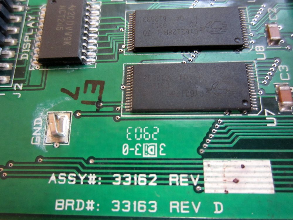 Telesis 33162 Circuit Board 33163 33162 Rev.F