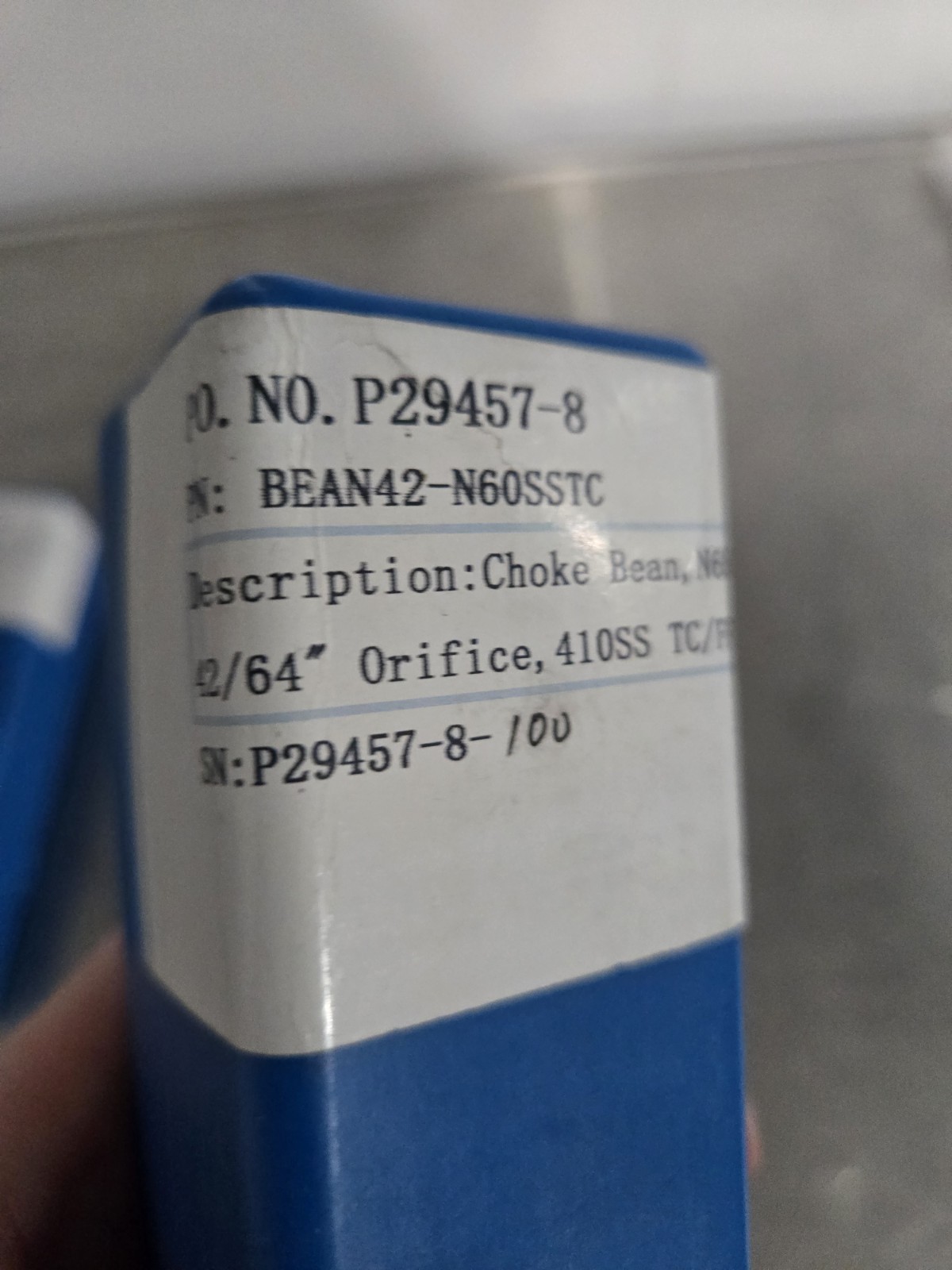Choke Bean Orifice BEAN42-N60SSTC N60 Style 42/64″ 410SS TC/FL P29457-8
