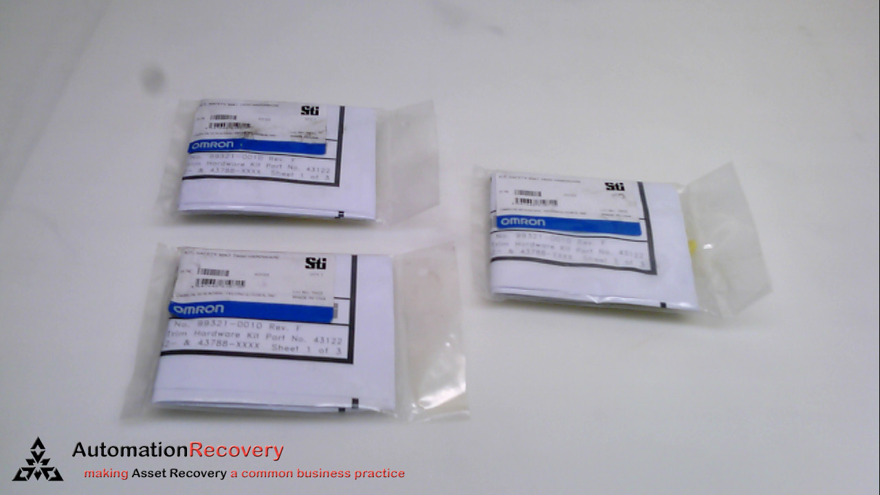 OMRON 43122 TRIM HARDWARE KIT, NEW #239831