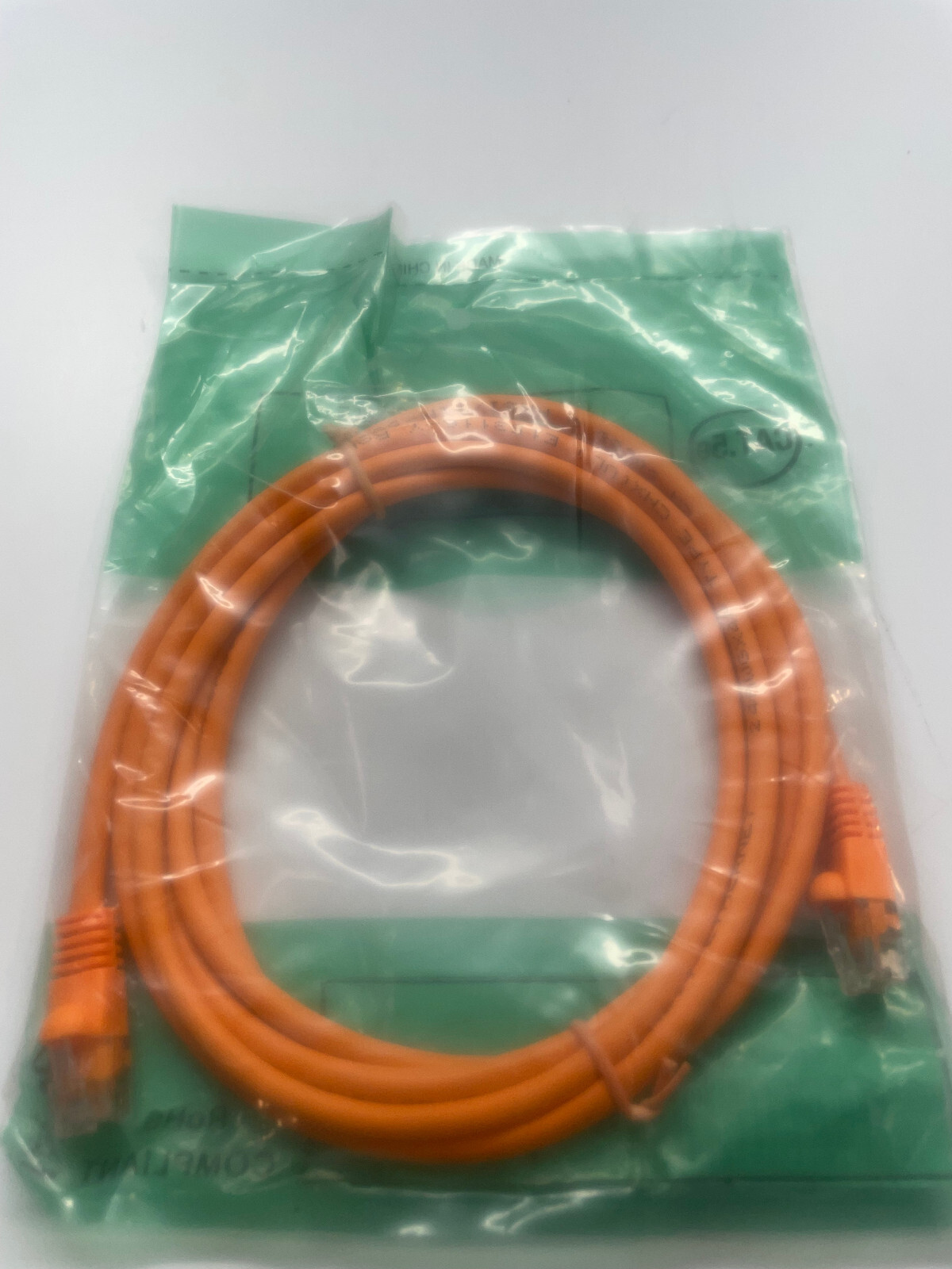 7Ft Cat5e UL624M807OR-9F Snagless Unshielded (UTP) Ethernet Cable 10Pack