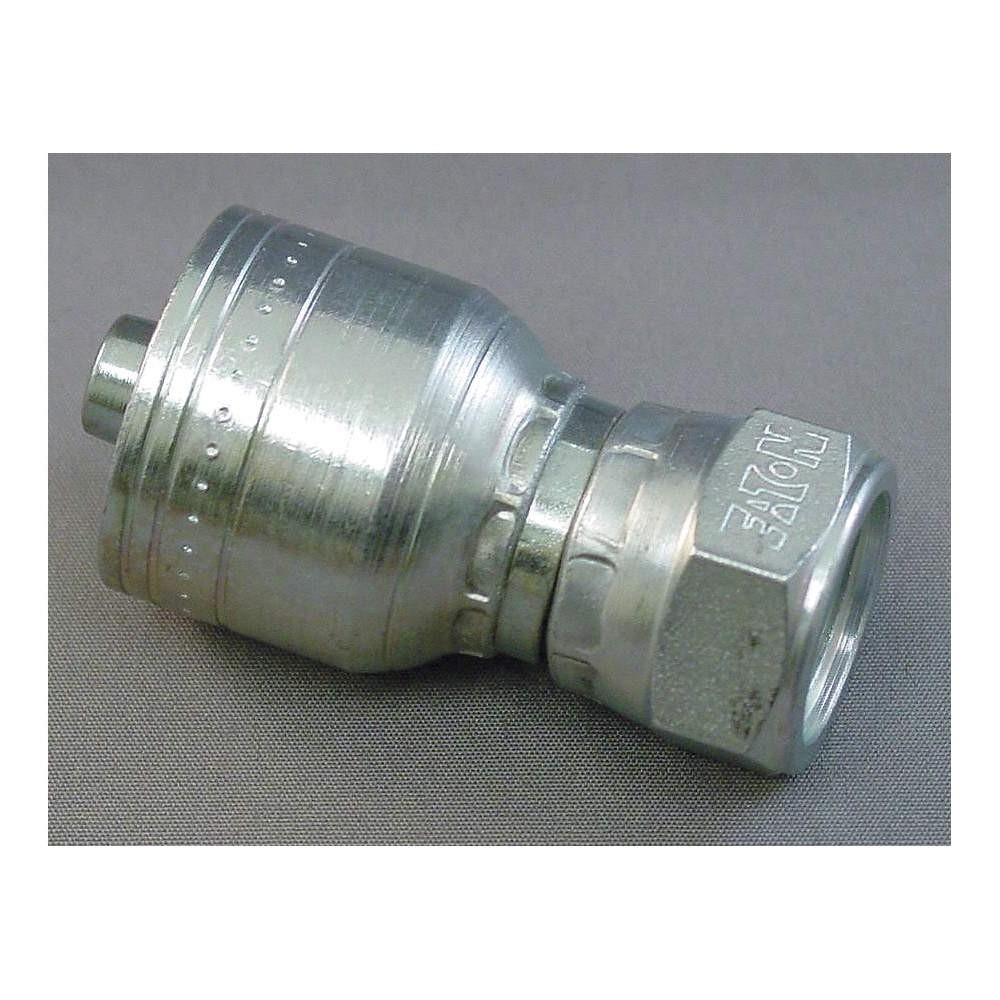 AEROQUIP 1A8DL4 Crimp Fitting,1/4″ I.D.,M16-1.5,F,Metric 16P818