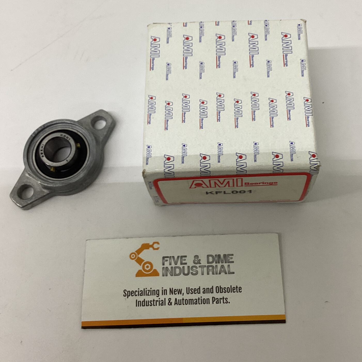 AMI KFL001 2-Bolt Flange Mount Bearing 12mm Bore