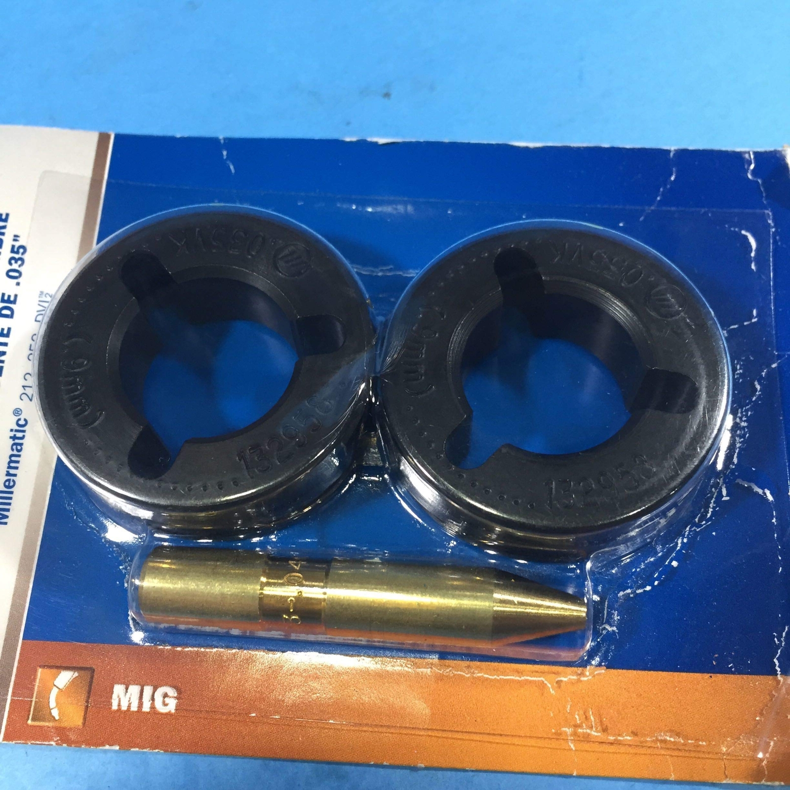 Miller Electric Drive Roll Kit,V-Knurl (79606)