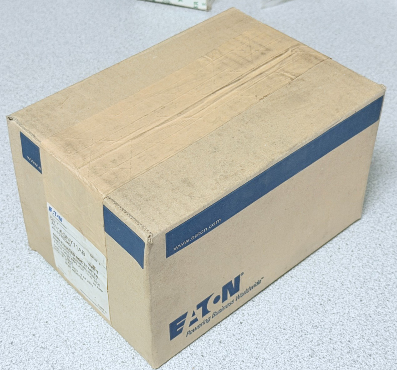 NEW SEALED EATON AN16GNY11AB Sz 2 ENHANCED COIL MOTOR STARTER 600V 45A 120V COIL