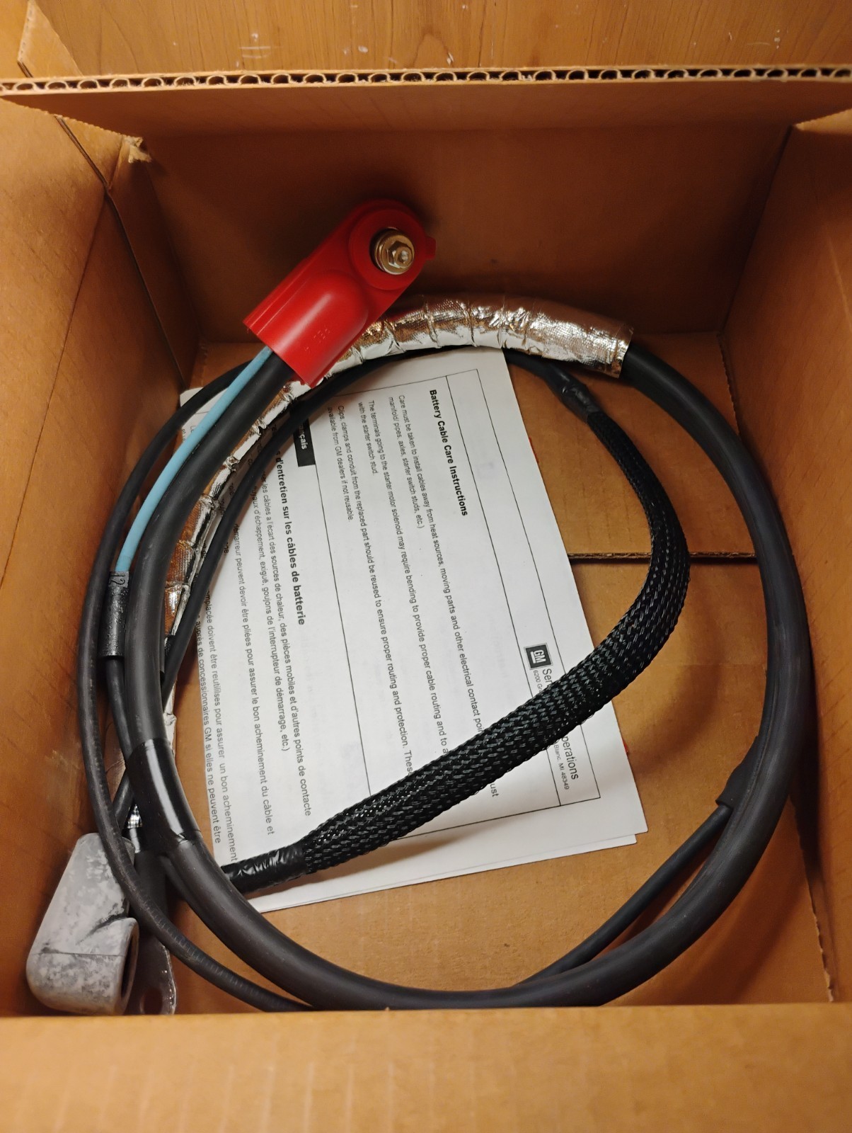 AC Delco 12157400 GM OEM Parts Battery Cable Positive, 1215-7400 – Fast Ship