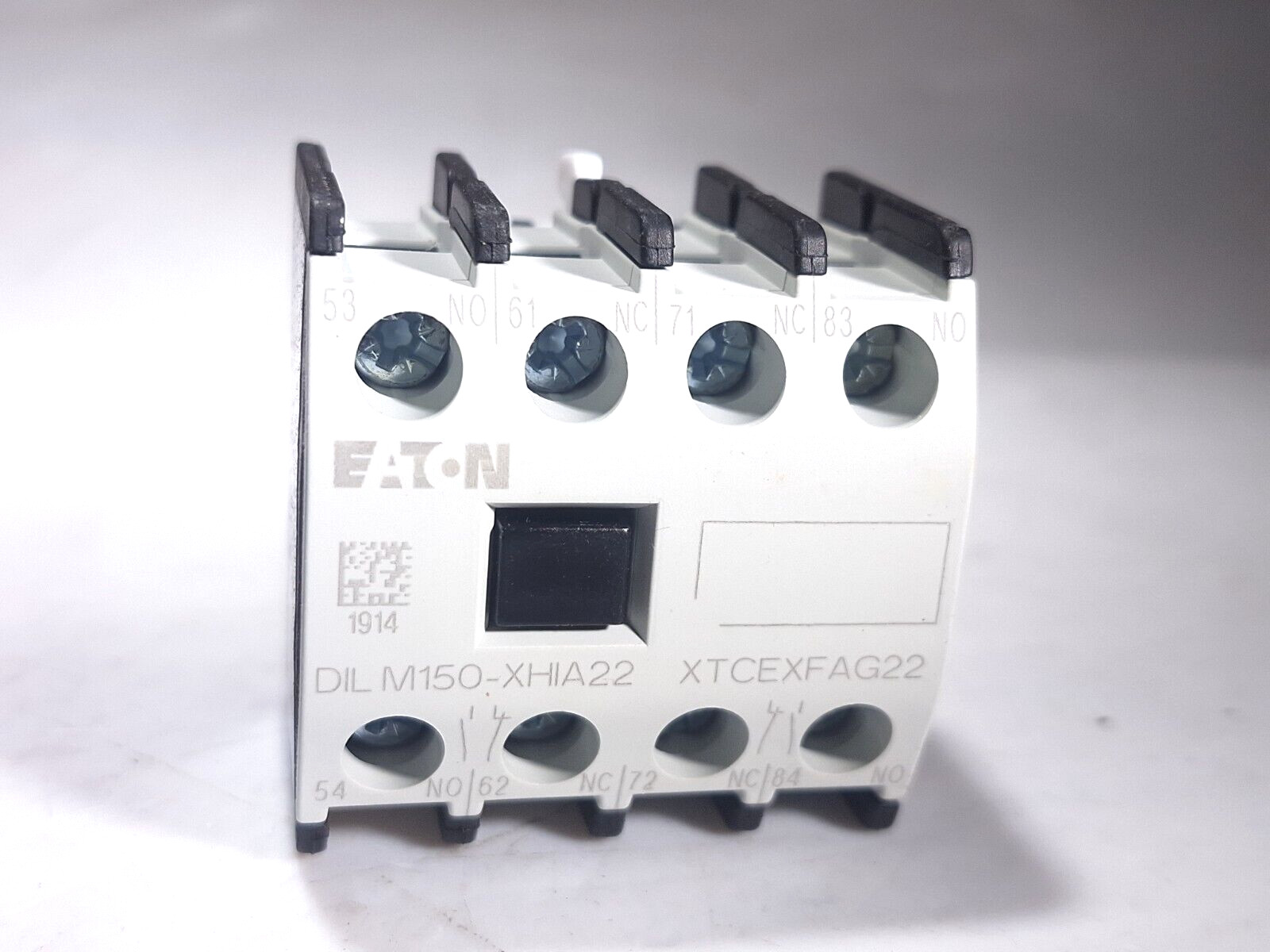 EATON MOELLER DILM150-XHIA22 AUXLIARY CONTACT 4P 2NO/2NC XTCEXFAG22 290774