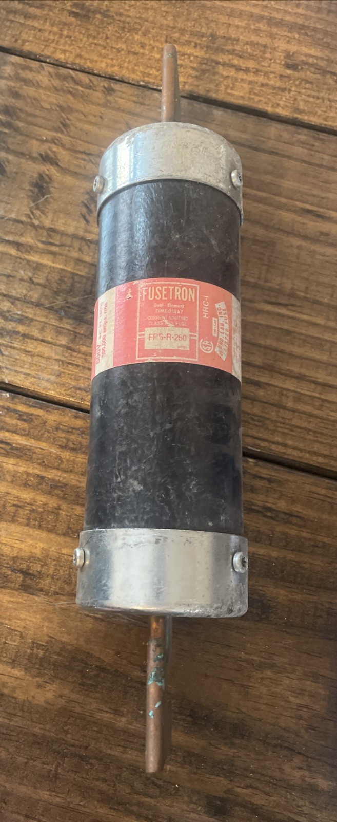 NEW OLD STOCK! BUSSMANN FUSETRON 250A 600V TIME-DELAY FUSE FRS-R-250