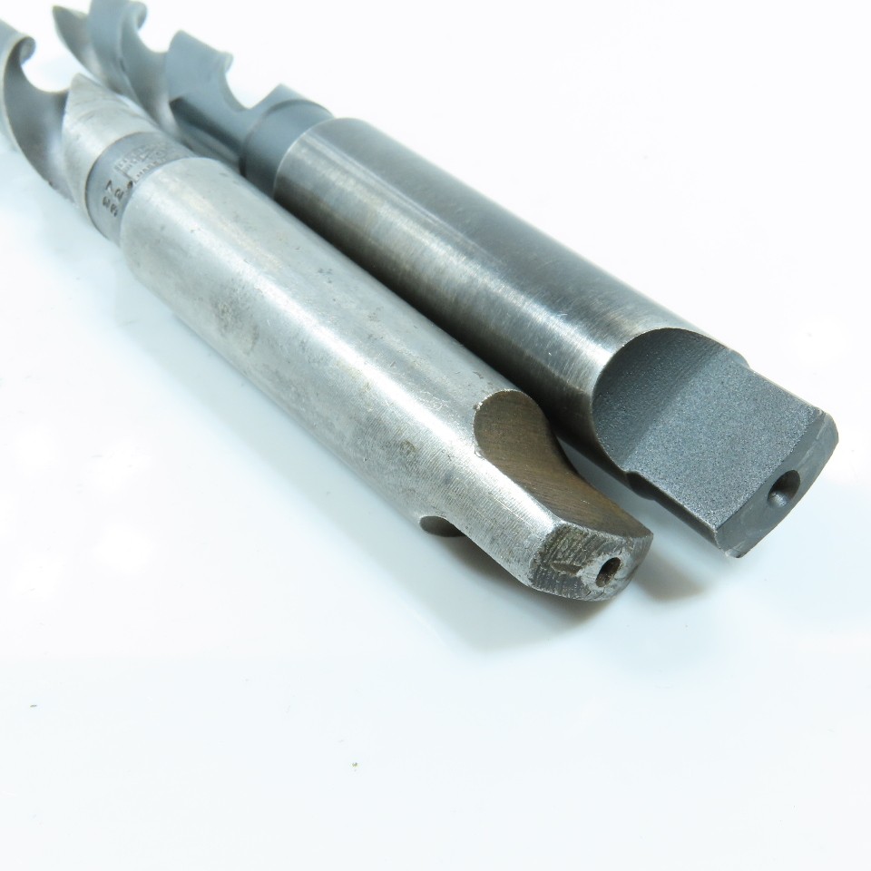 27/32″ #3MT Morse Taper 2 Flute Twist Drill Bit 135° Lot of 2