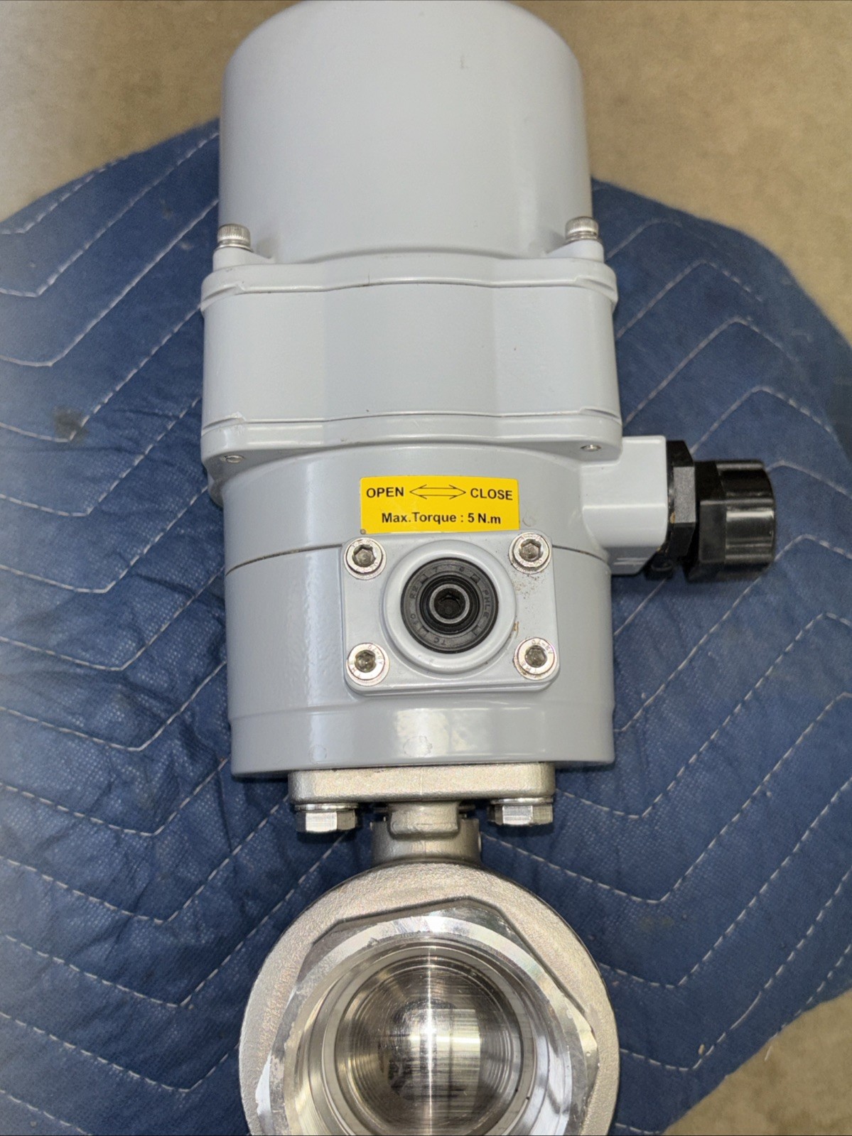 Sunyeh OM-AM Electric Actuator,50Nm, 10W 24VDC/AC Quarter-Turn IP67Modulating 2″