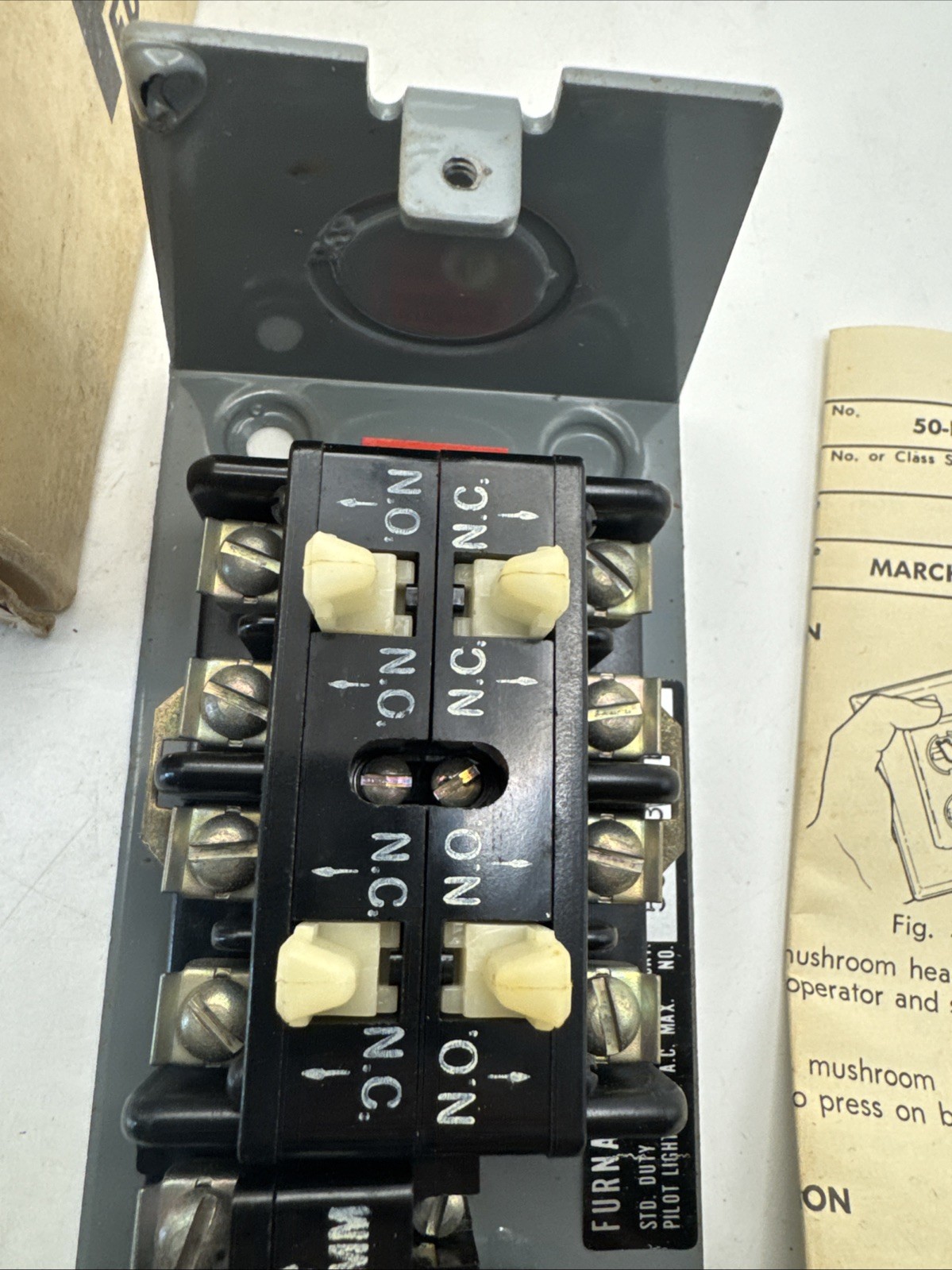 FURNAS 50MA3NPE NSMP New Open Box Old Stock