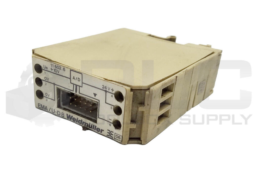 WEIDMULLER EMA/U-D8 SIGNAL CONVERTER ANALOG, 11602.6