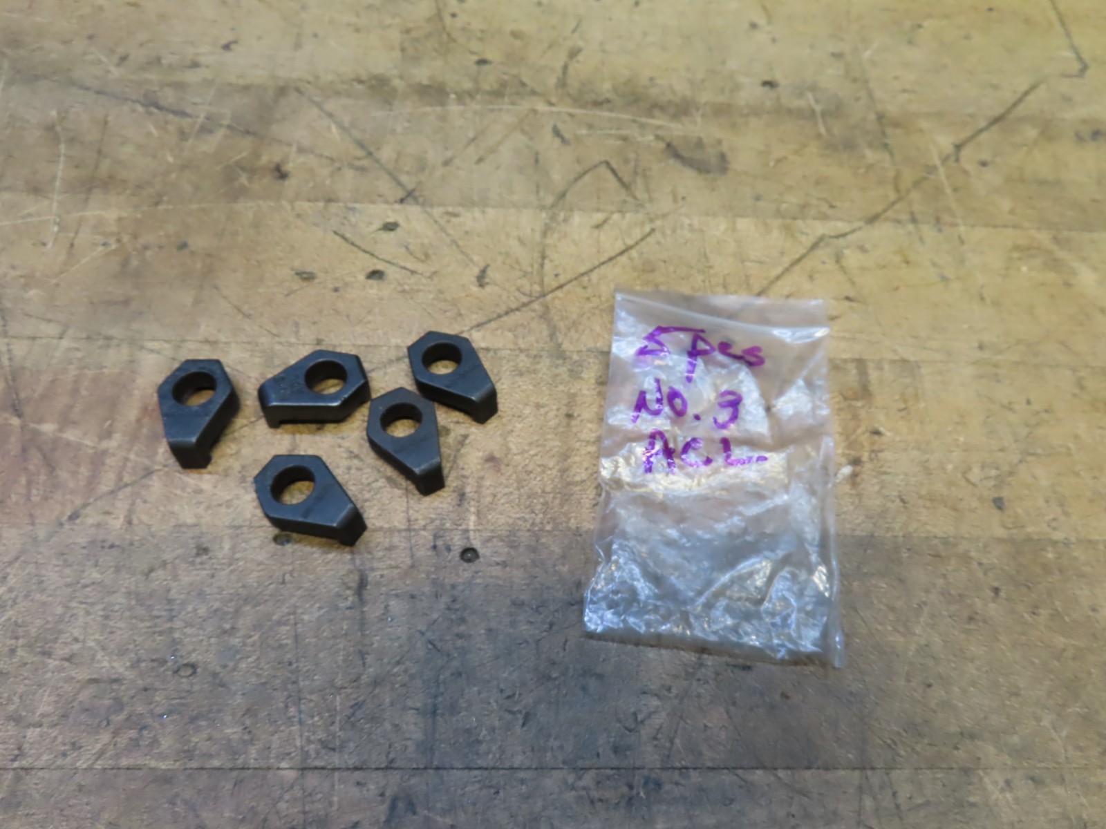 5 pcs LoveJoy Tool Co. Inc. No.3 ACL insert clamp