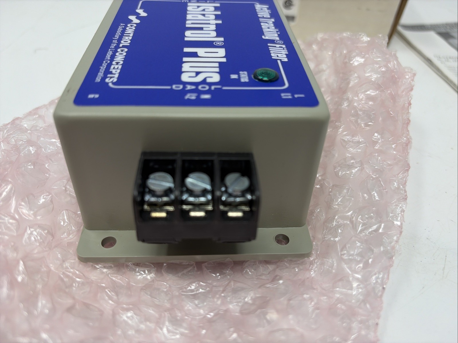 Control Concepts Islatrol Plus IC+105 Active Tracking Filter 120VAC 50-60Hz 5A .