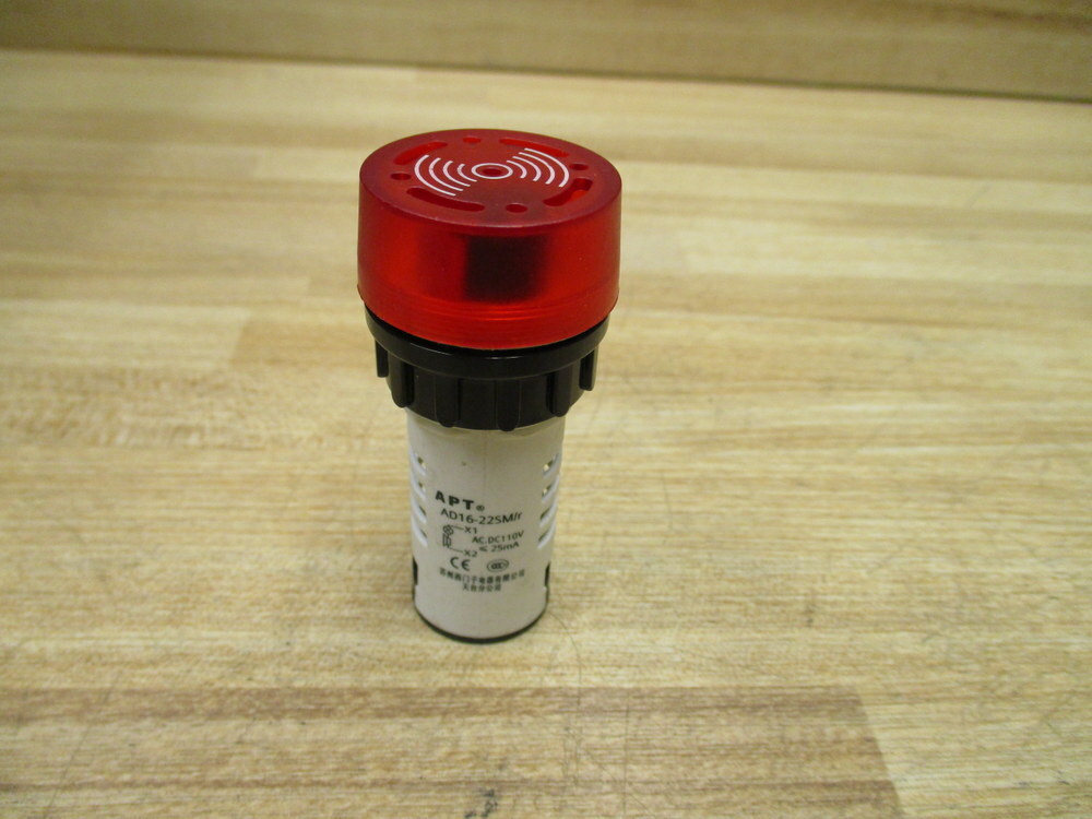 Siemens AD16-22SM/r APT Red Flash Buzzer AD1622SMR
