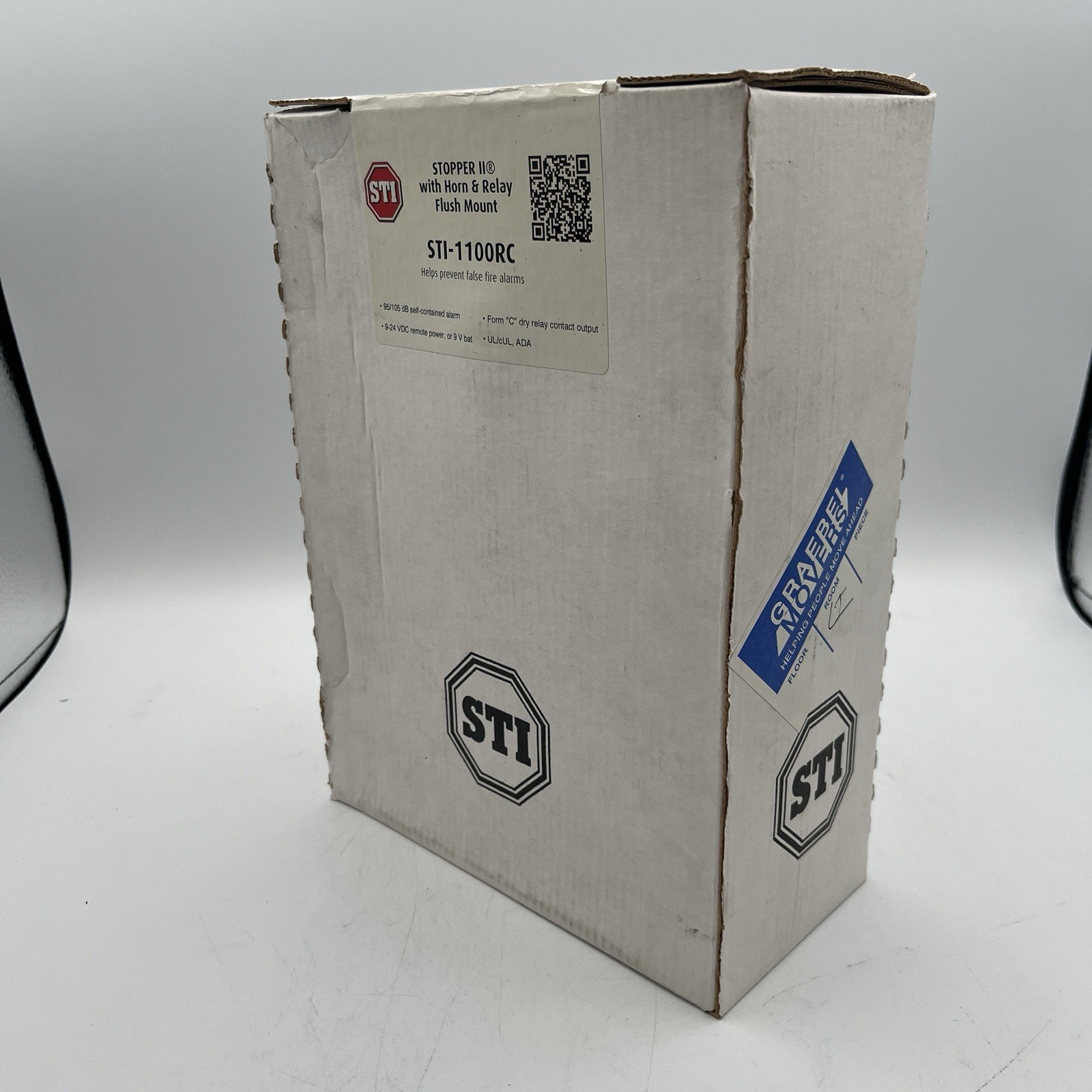 NEW!! Safety Technology Int. Stopper II w/ Horn & Relay Flush Mount STI-1100RC