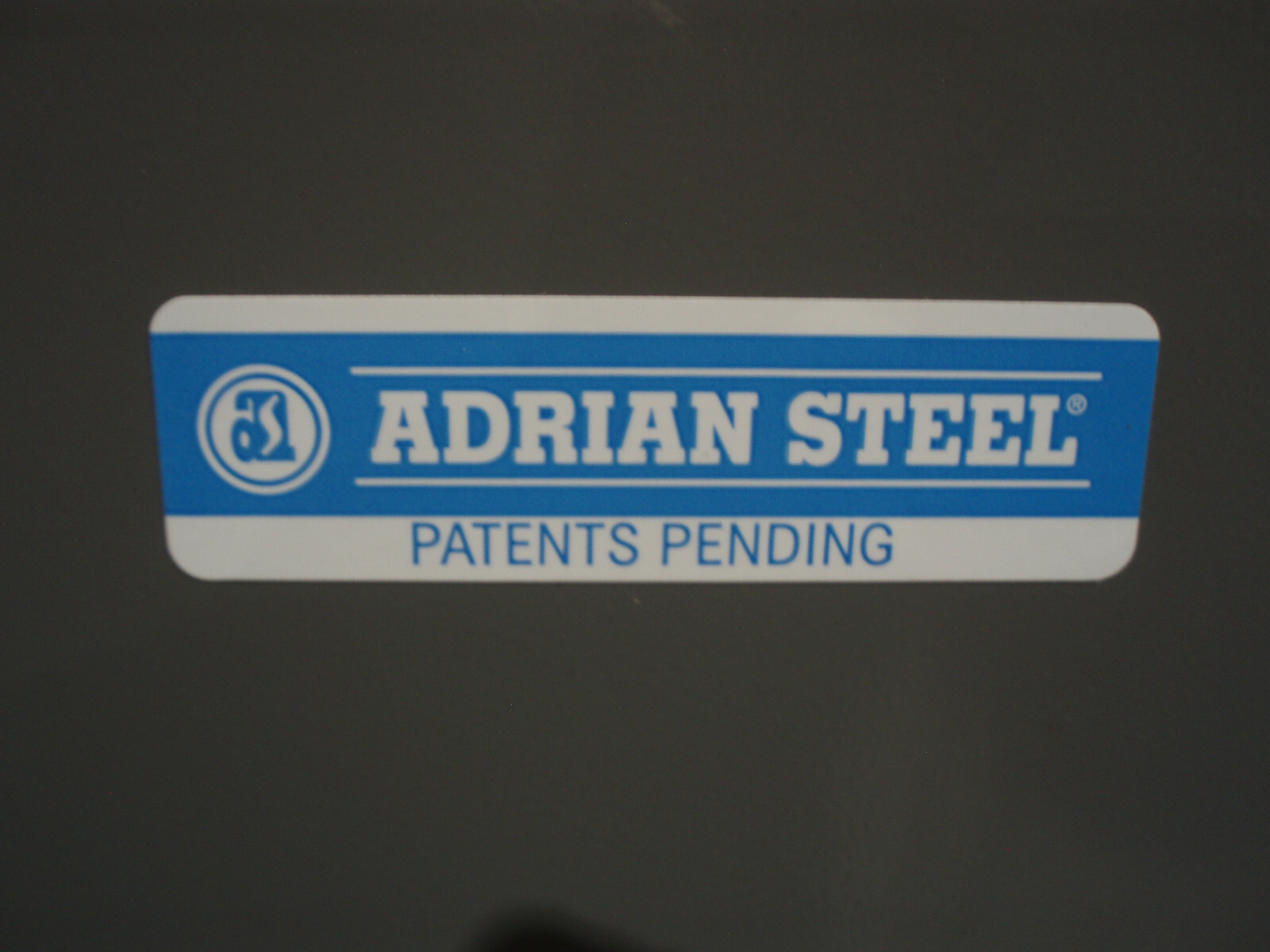ADRIAN STEEL DUAL TANK STORAGE CABINET