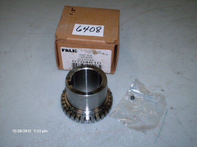 Falk 1040T Hub #0704610 3/8″ X 3/16″ Keyway 1.625 Bore (NIB)
