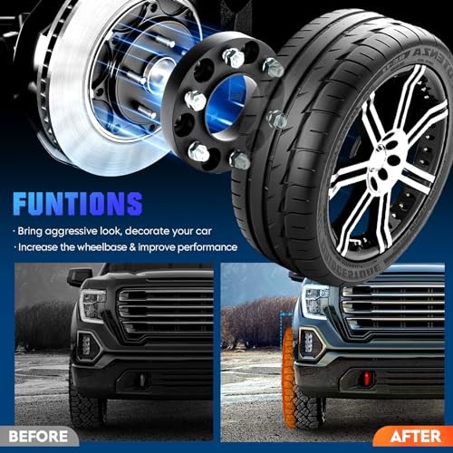 1.5 inch ATV UTV 4×110 Wheel Spacers for Foreman 400 450 500, Rancher 350 400