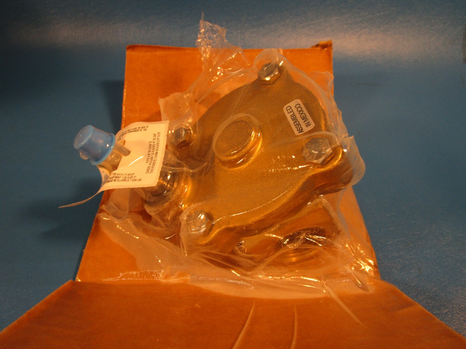 DAYTON 1A579, Solenoid Valve, 2 ways Brass, 1″ ports (GRAINGER)