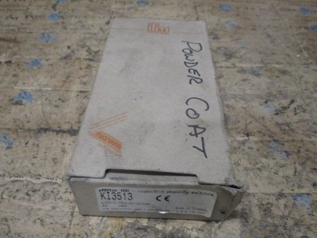 ifm efector KI3513 KIE2015-FBOA/NI/LS Capacitive Sensor 20-250V AC/DC 15mm *NEW*