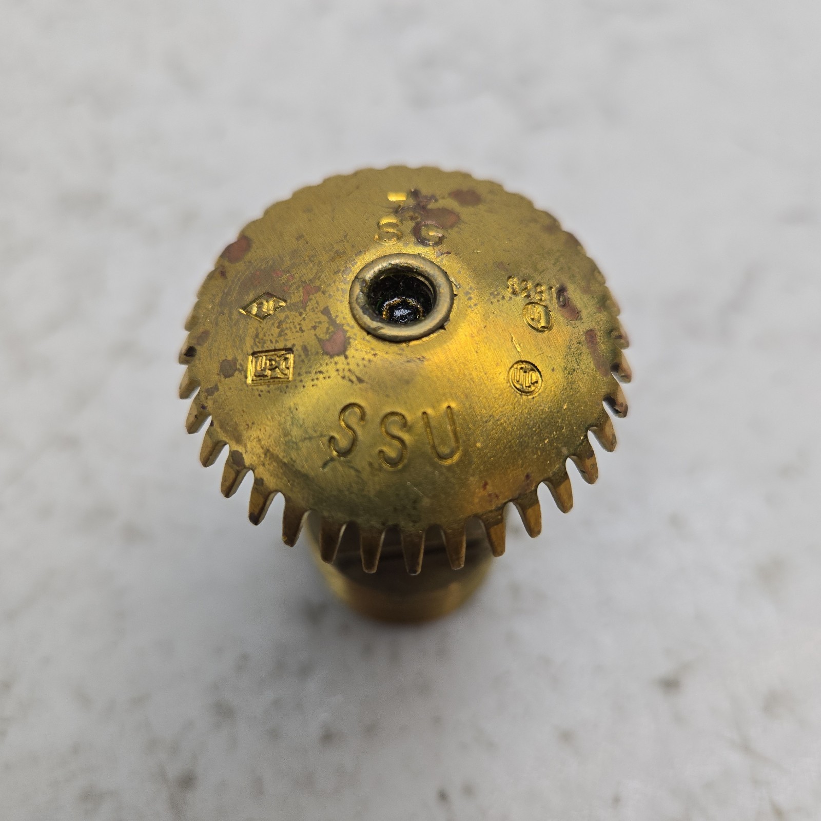 5 Pack Star SG Sprinkler Head SSU Globe Standard Spray Upright 360 S2810 Used