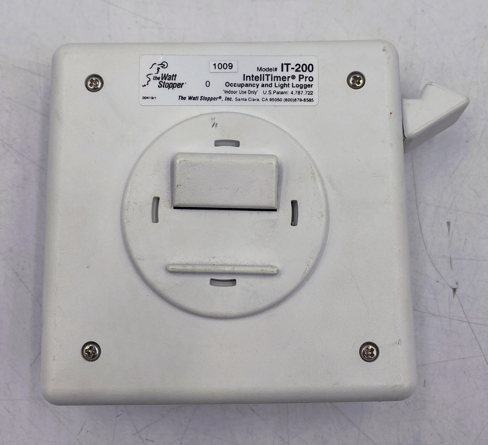 The Watt Stopper IT-200 InteliTimer Pro Occupancy and Light Logger
