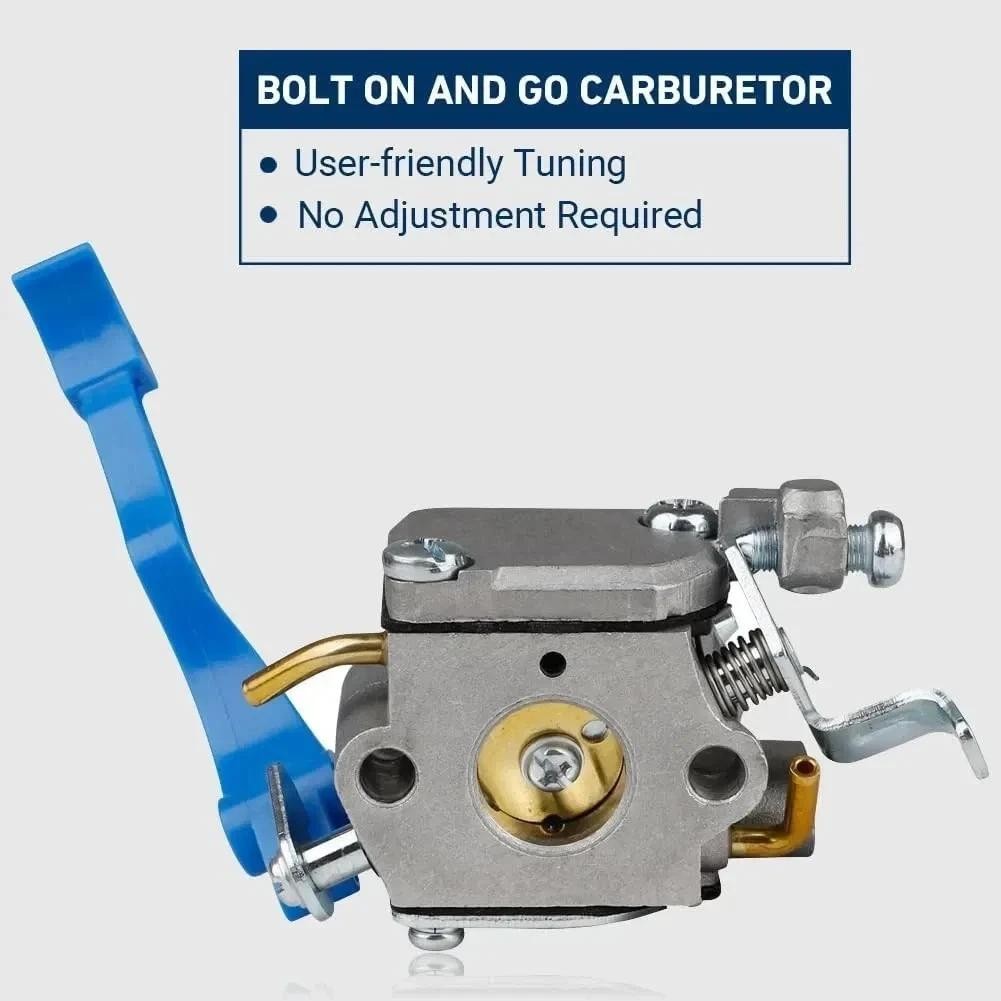 Carburetor Kit for Husqvarna 125b 125bx 125bvx Blower Carb W/ Air Filter Gasket