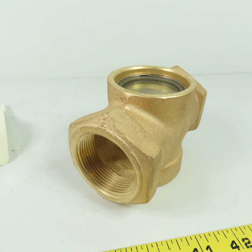 Kaydon 55B Double window Flow Sight Indicators 1-1/2″ NPT NEW
