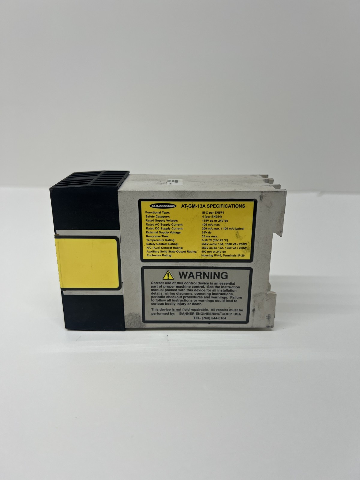 Banner AT-GM-13A controller switch