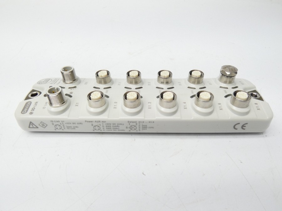 IFM EFECTOR AL2231 IO-LINKMODULE10X2DOM12IP69K 18-30V 1.8A NSMP