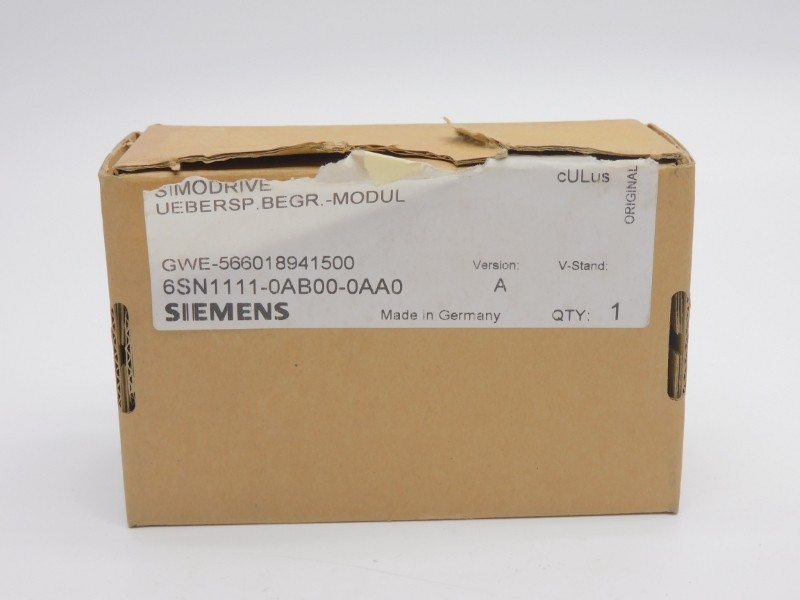 SIEMENS 6SN1111-0AB00-0AA0 VER. A NSMP