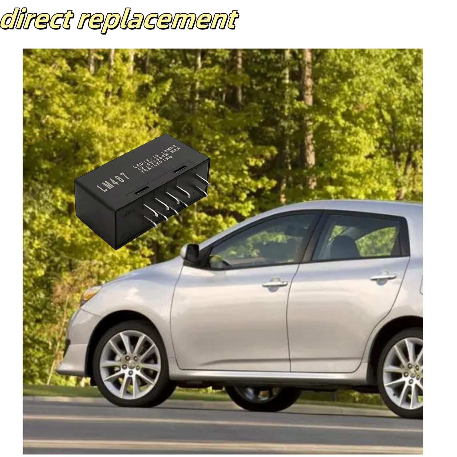 LM487 LED Flasher Turn Signal Relay for Chevy Silverado GMC Cadillac Hummer03-07