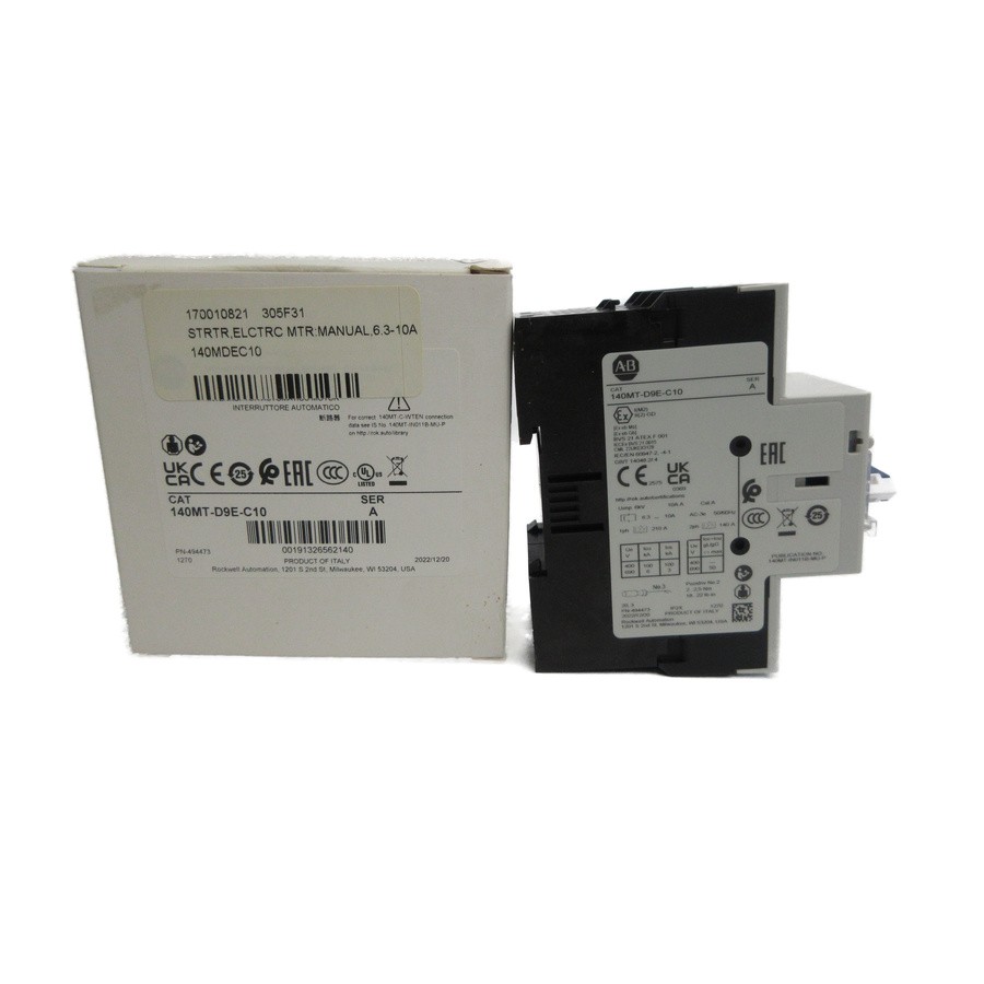 INDUSTRIAL SPARE PART 140MT-D9E-C10 SER. A 6.3-10A NSMP