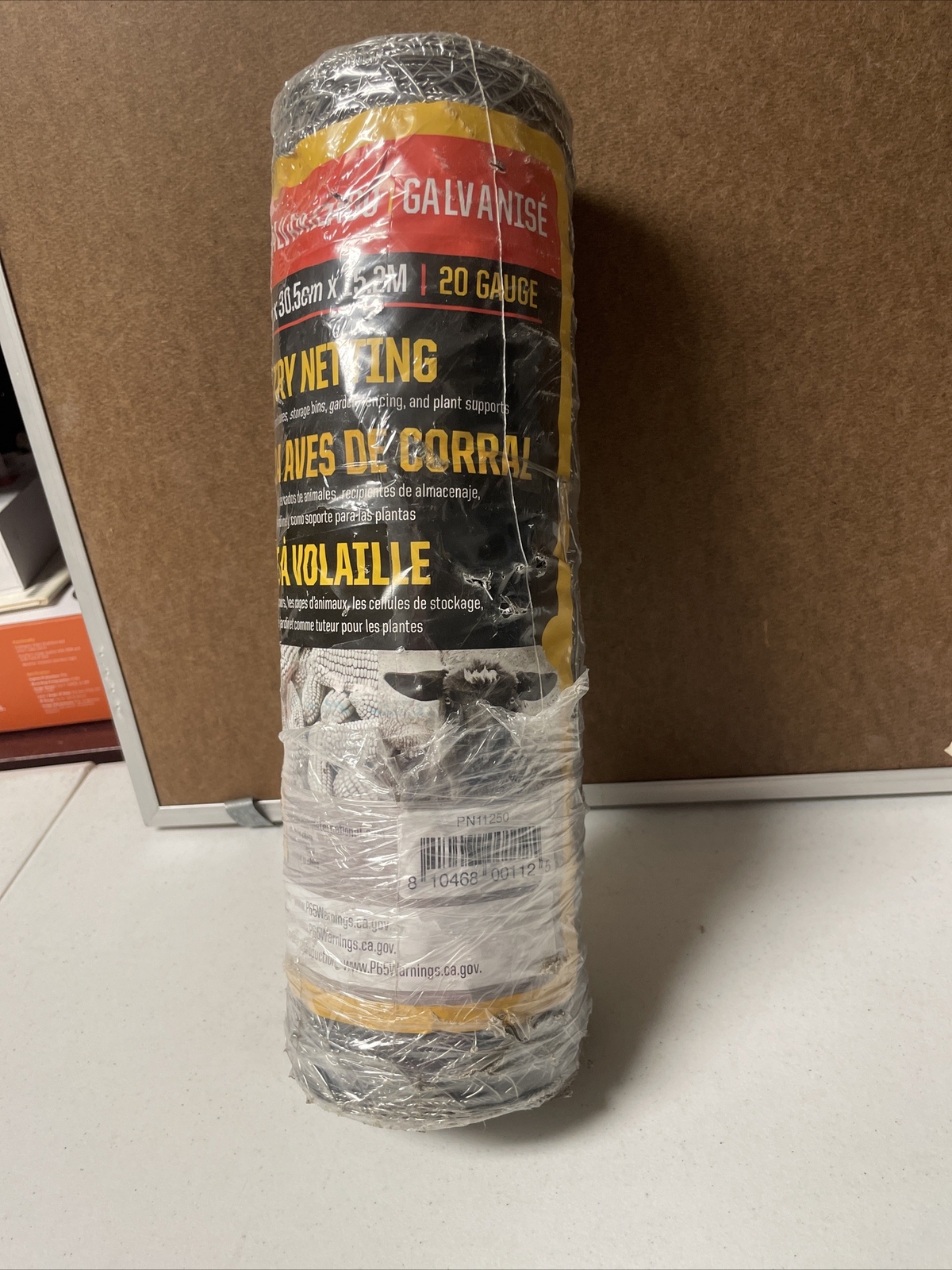 Acorn Intl Poultry Netting 1″ x 12″ x 50′ P/N 11250