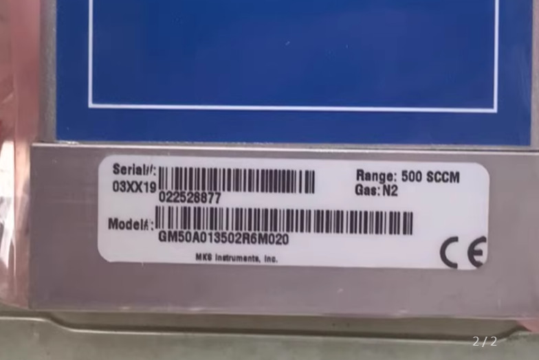 🔥🔥1PCS GM50A013502R6M020 N2 500SCCM NEW by DHL or FedEx